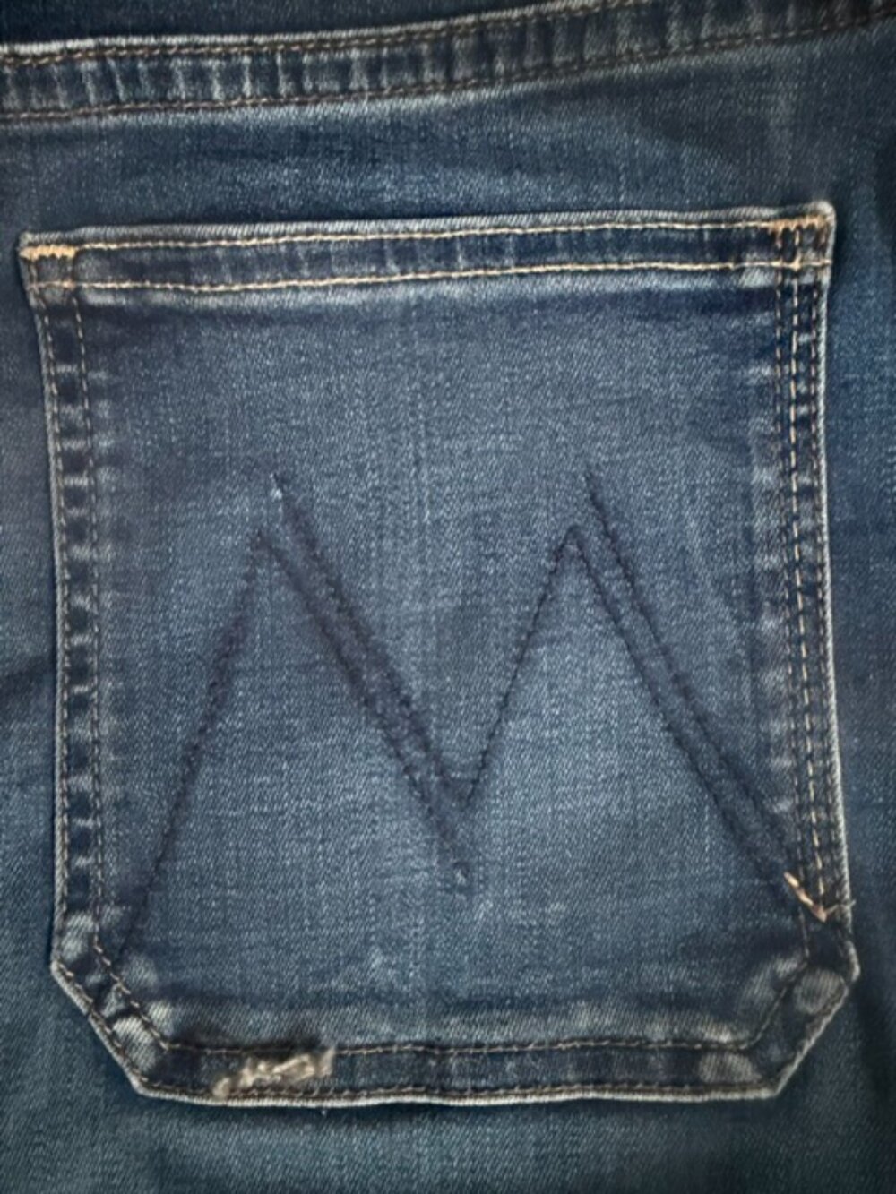 MOTHER Denim Patchie Skirt - Picture 3 of 7